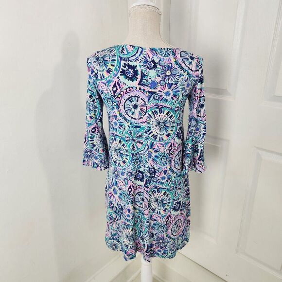 Lilly Pulitzer Dress Womens XS Ophelia Multi The Swim Resort Cruise Vacy Beachy - Picture 12 of 13